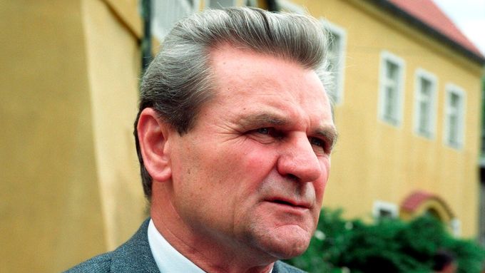 Předseda Liberálně sociální unie (LSU) František Trnka.