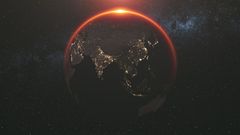 Země planeta rotace