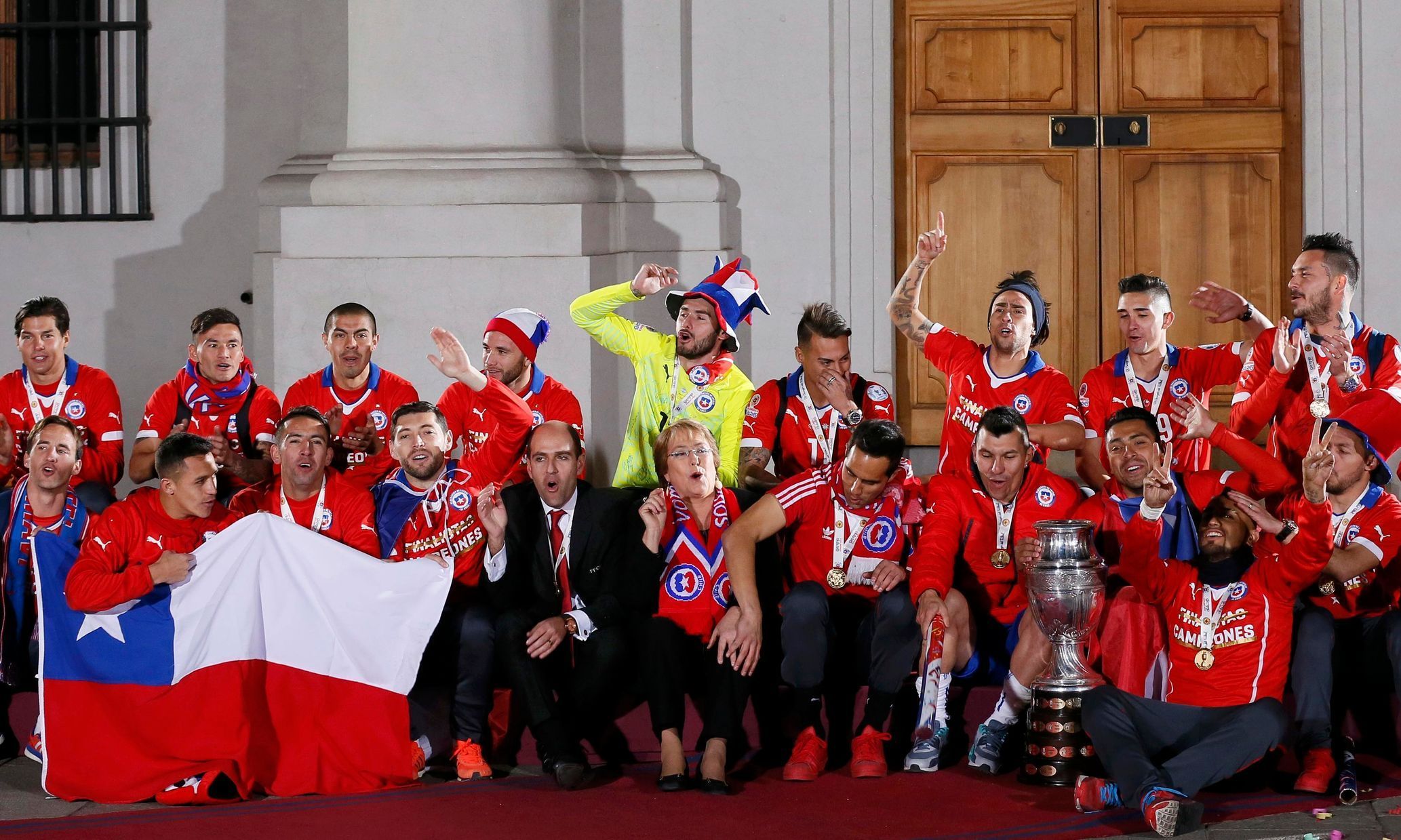 Copa América 2015 - chilská radost