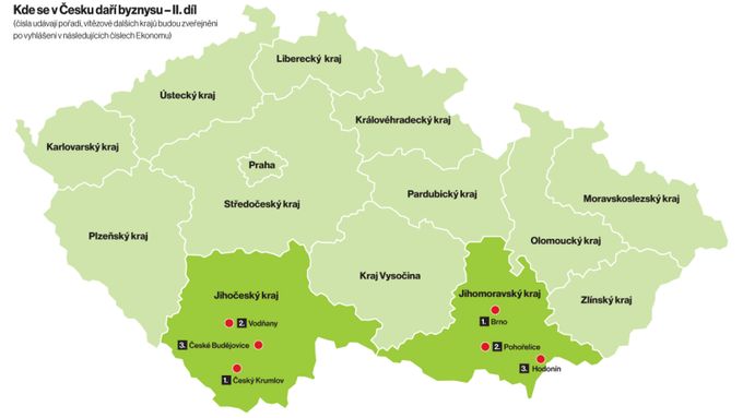 Kde se v Česku daří byznysu - II. díl