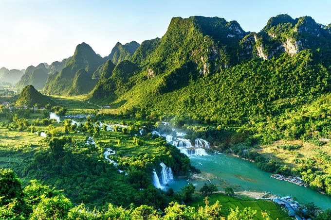 Vodopády Bản Giốc, Vietnam