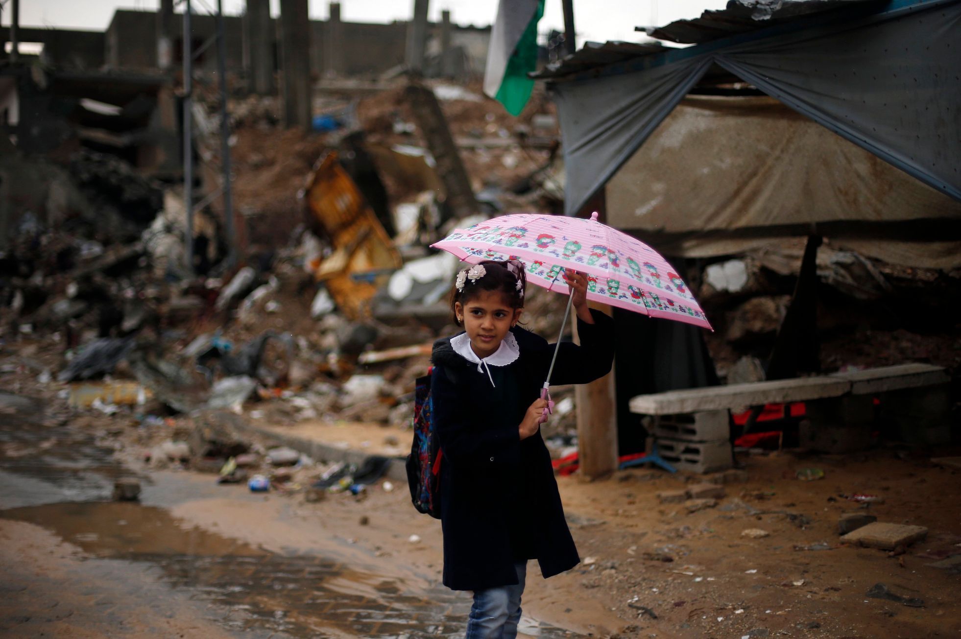 Palestinská holčička