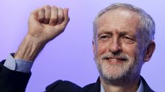 Jeremy Corbyn File photo of the new leader of Britain's opposition Labour Party Corbyn acknowledging applause after addressing the Trade Union Congress (TUC) in Brighton in southern England