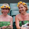 Wimbledon 2015: fanynky Jane Edmundsová a Caitriona Hurleyová