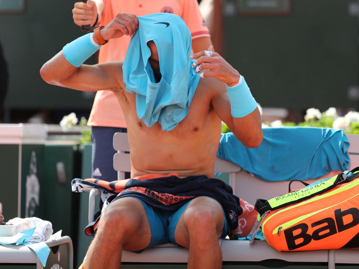 Rafael Nadal v semifinále French Open 2018