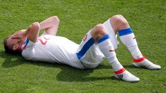 Euro 2016, Česko-Španělsko: zklamaný Vladimír Darida po zápase