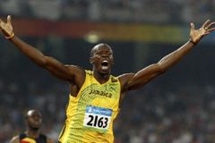 Bolt i přes silný protivítr zaběhl čas pod deset vteřin