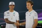 Finále F1 je tu: Lewis si věří, Rosberg chce napodobit otce