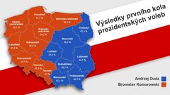 Polské prezidentské volby první kolo