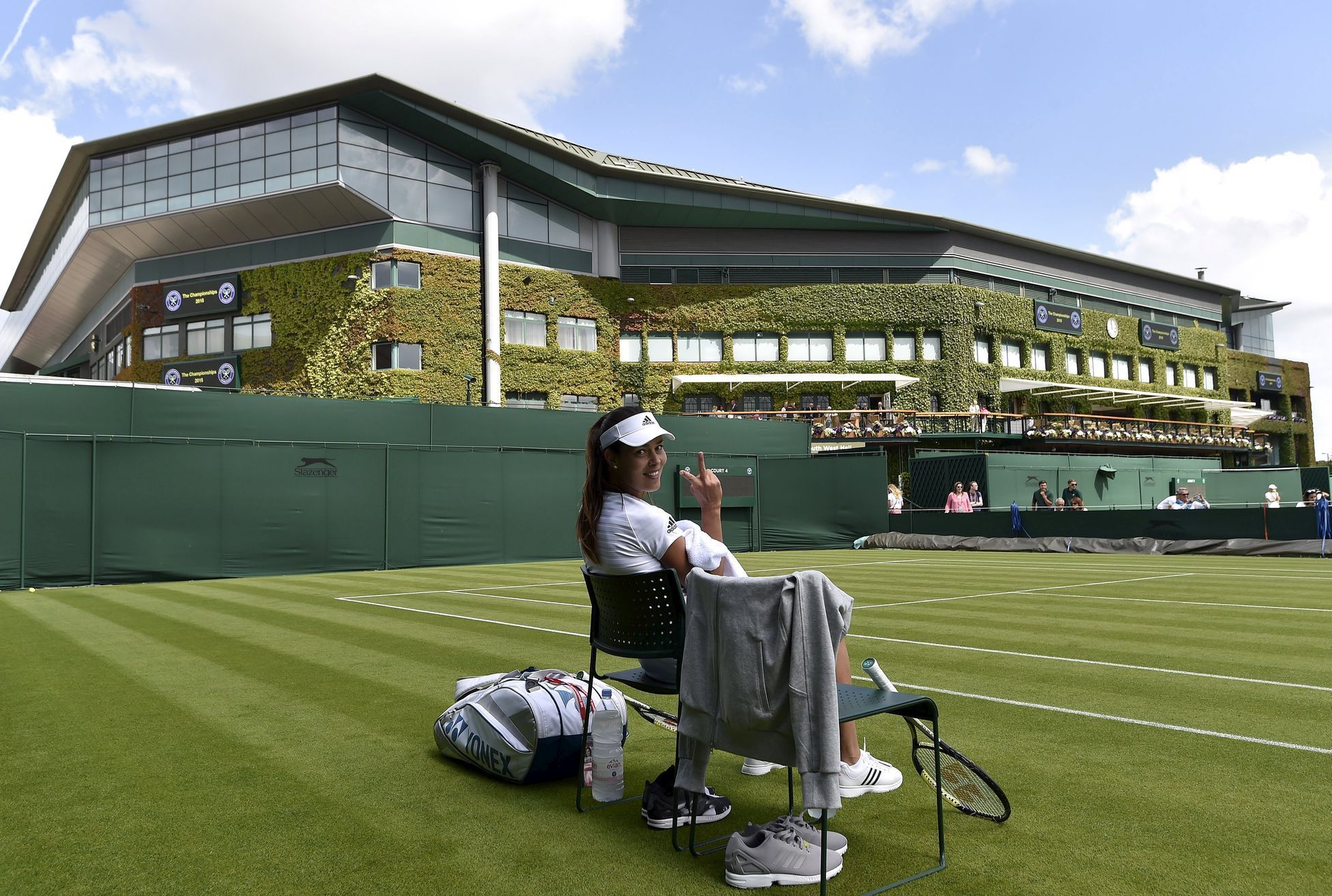 Příprava na Wimbledon 2015: Ana Ivanovičová