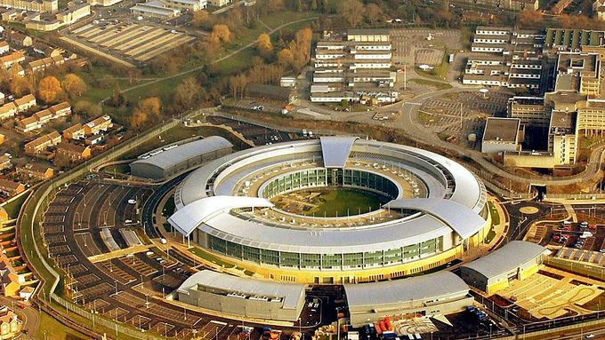 Sídlo britské tajné služby GCHQ.