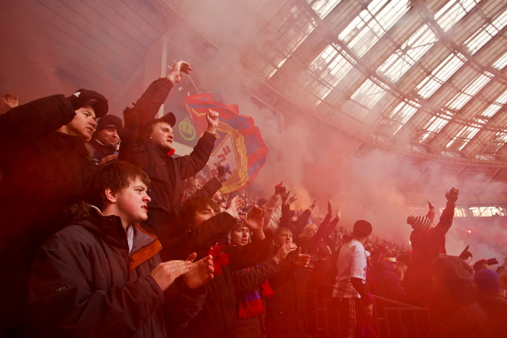 Fanoušci CSKA Moskva