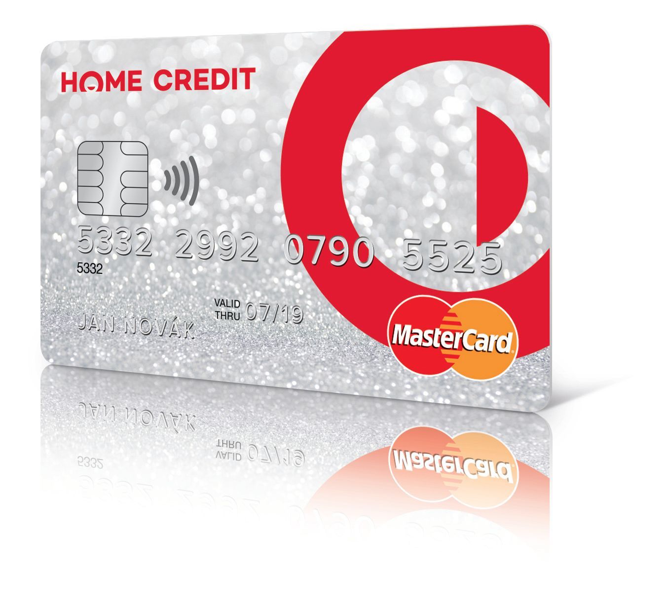 Kreditní karta a nové logo Home Credit