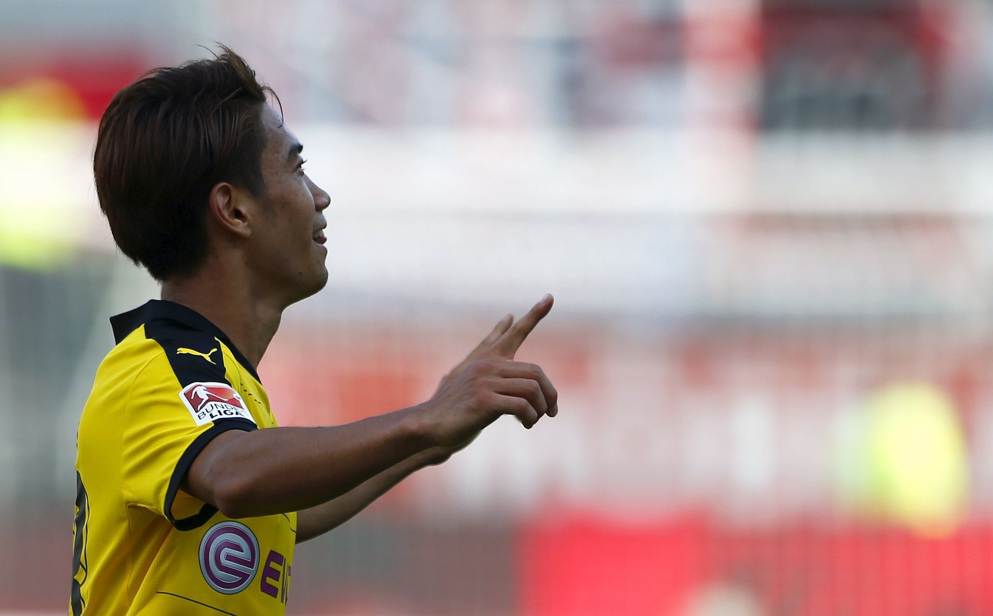 Kagawa slaví gól Dortmundu