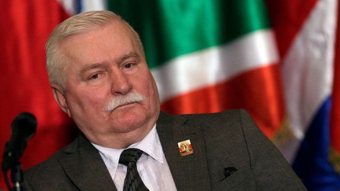 Bývalý polský prezident a nositel Nobelovy ceny míru Lech Walesa.