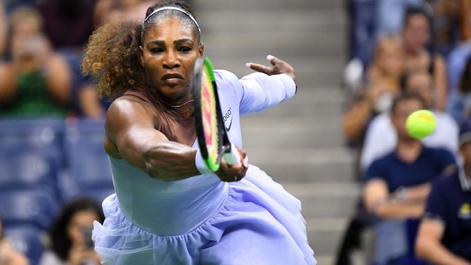 Serena Williamsová v semifinále US Open 2018
