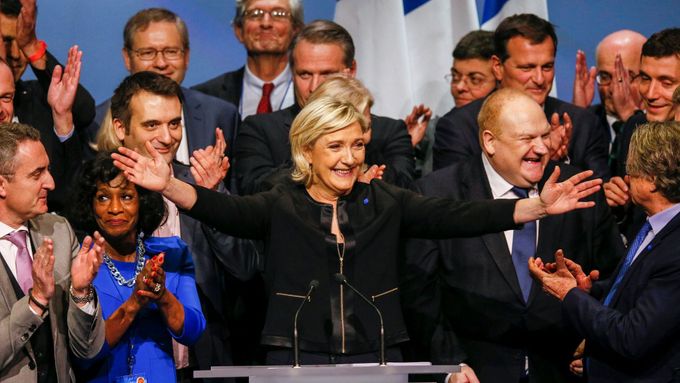 Marine Le Penová o víkendu oficiálně zahájila svou prezidentskou kampaň.