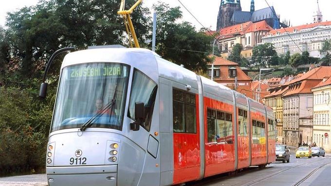 Tramvaje, které měla Praha původně dostat už letos, dodá Škoda Transportation v roce 2018. Ilustrační foto.