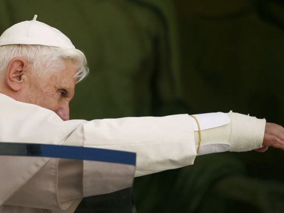 Návštěva Benedikta XVI. Papež Benedikt XVI.