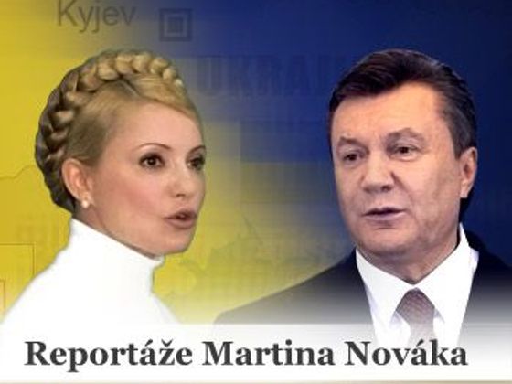 Exkluzivně z Ukrajiny Ukrajina volí prezidenta, ikona
