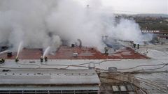 Zásah hasičů v Libuši