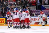 Čeští hokejisté tak mohli slavit výhru  4:3 po samostatných nájezdech.