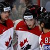 Benn, Nugent-Hopkins a Sharp v utkání Kanada - Francie