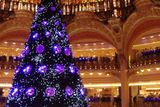 Vánoční strom je tak vysoký, že přesahuje všechna nákupní patra...