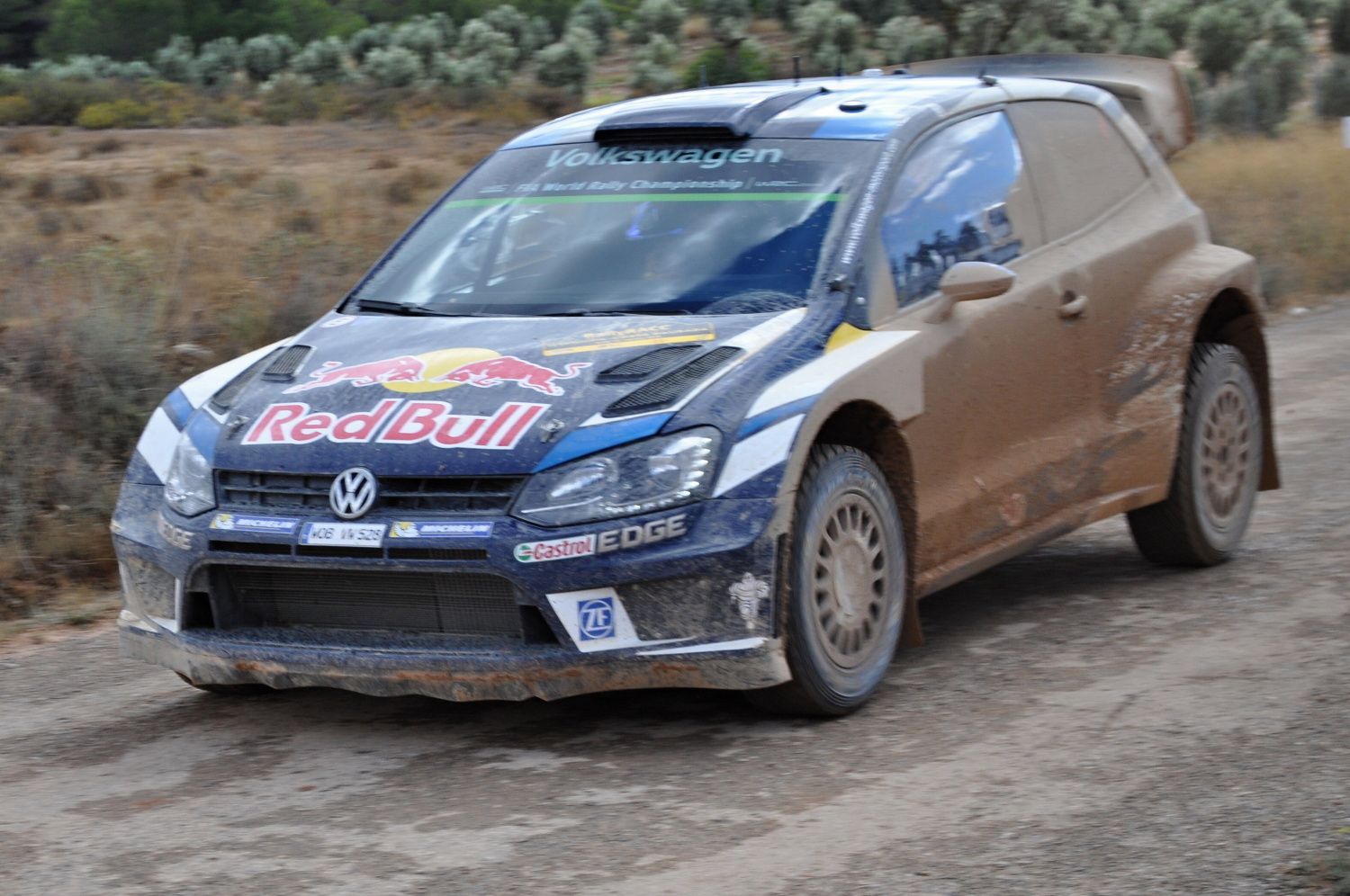 Katalánská rallye 2016: Sébastien Ogier, VW Polo R WRC