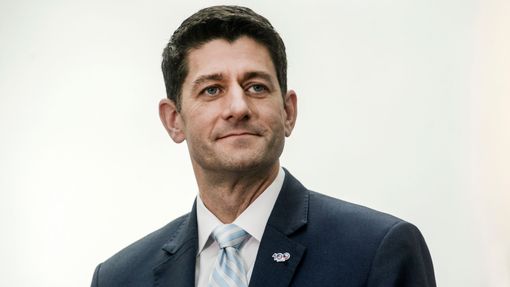 Paul Ryan při vystoupení v Poslanecké sněmovně.