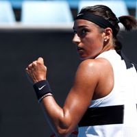 Caroline Garciaová Caroline Garciaová na Australian Open 2019