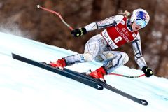 Ledecká ve Švýcarsku po skvělé jízdě bere stříbro, vyhrála Italka Goggiaová