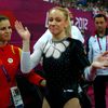 Rumunská gymnastka Sandra Izbasaová, pláč medailistů na olympijských hrách v Londýně 2012