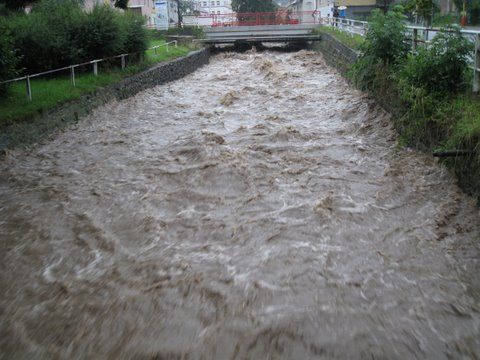 Povodně srpen 2010 - Velké Březno