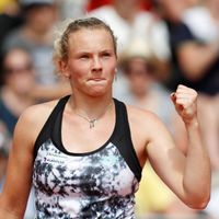 Kateřina Siniaková Kateřina Siniaková v prvním kole French Open 2018