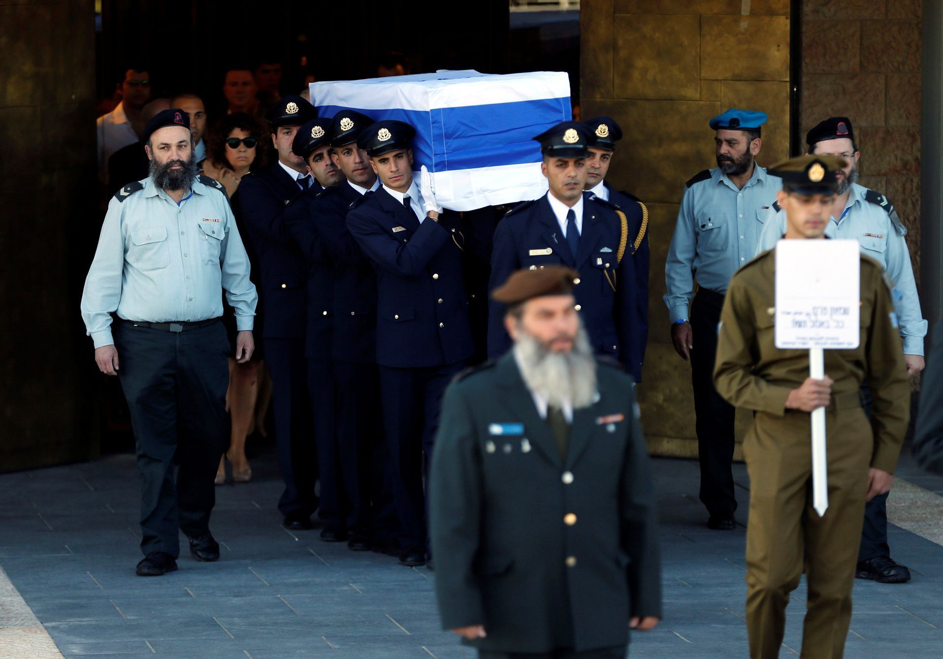 Státní pohřeb bývalého izraelského prezidenta Šimona Perese