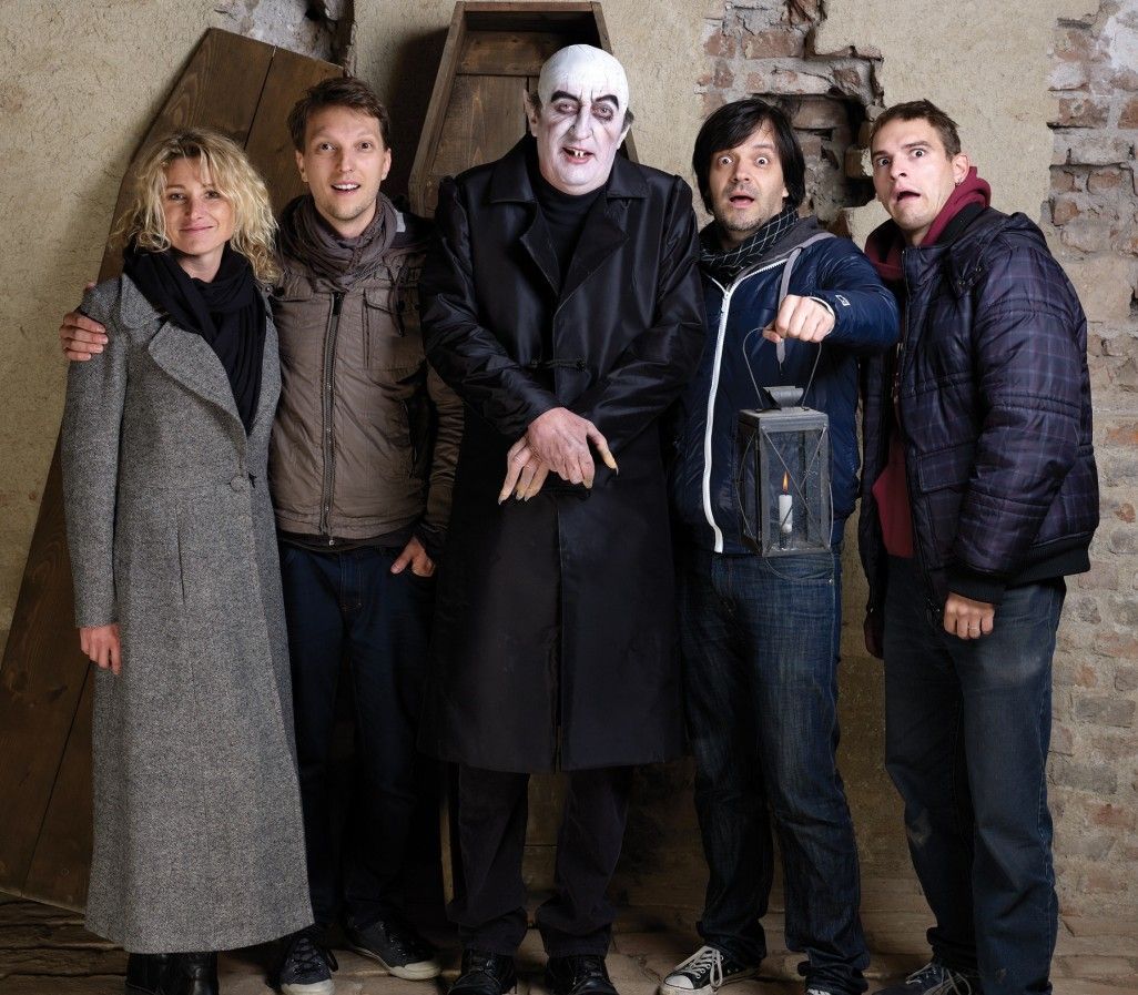 Bolek Polívka v kalendáři PROMĚNY 2012 jako filmový upír Nosferatu