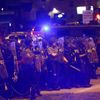 Policie na demonstraci v Milwaukee