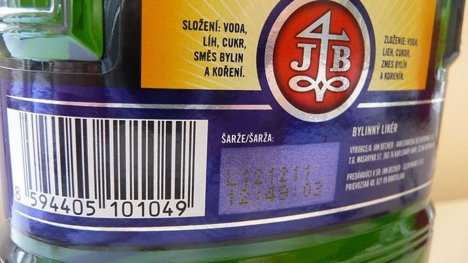 Z čísla šarže, neboli LOT kódu je možné přesně dohledat, z čeho byl alkohol v lahvi vyroben.