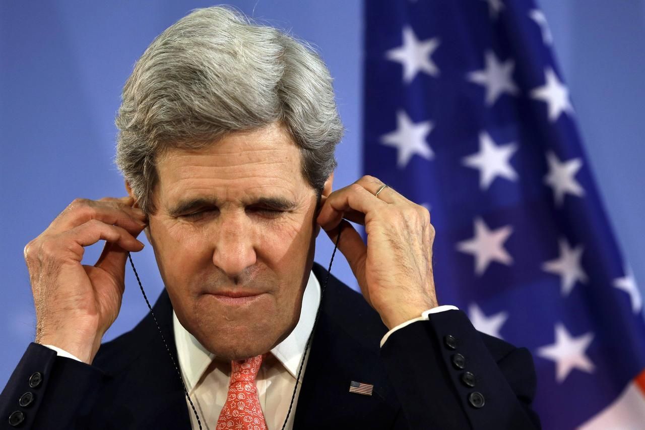 John Kerry na cestě po Evropě - Berlín