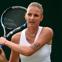 Karolína Plíšková Karolína Plíšková na Wimbledonu 2016