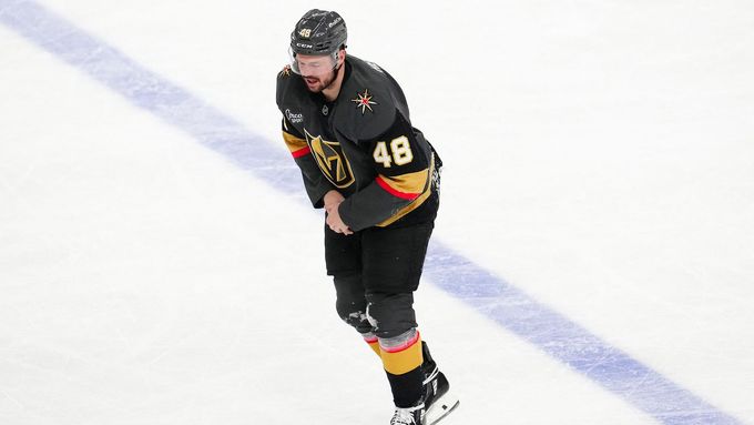 Gól Tomáše Hertla v zápase NHL Vegas - Tampa Bay