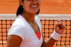 Číňanka Li Na je po výhře nad Šarapovovou ve finále