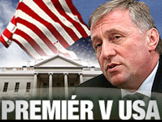 Topolánek v USA Ikona - Premiér v USA