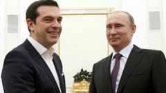 Rusko - Řecko - Tsipras - Putin