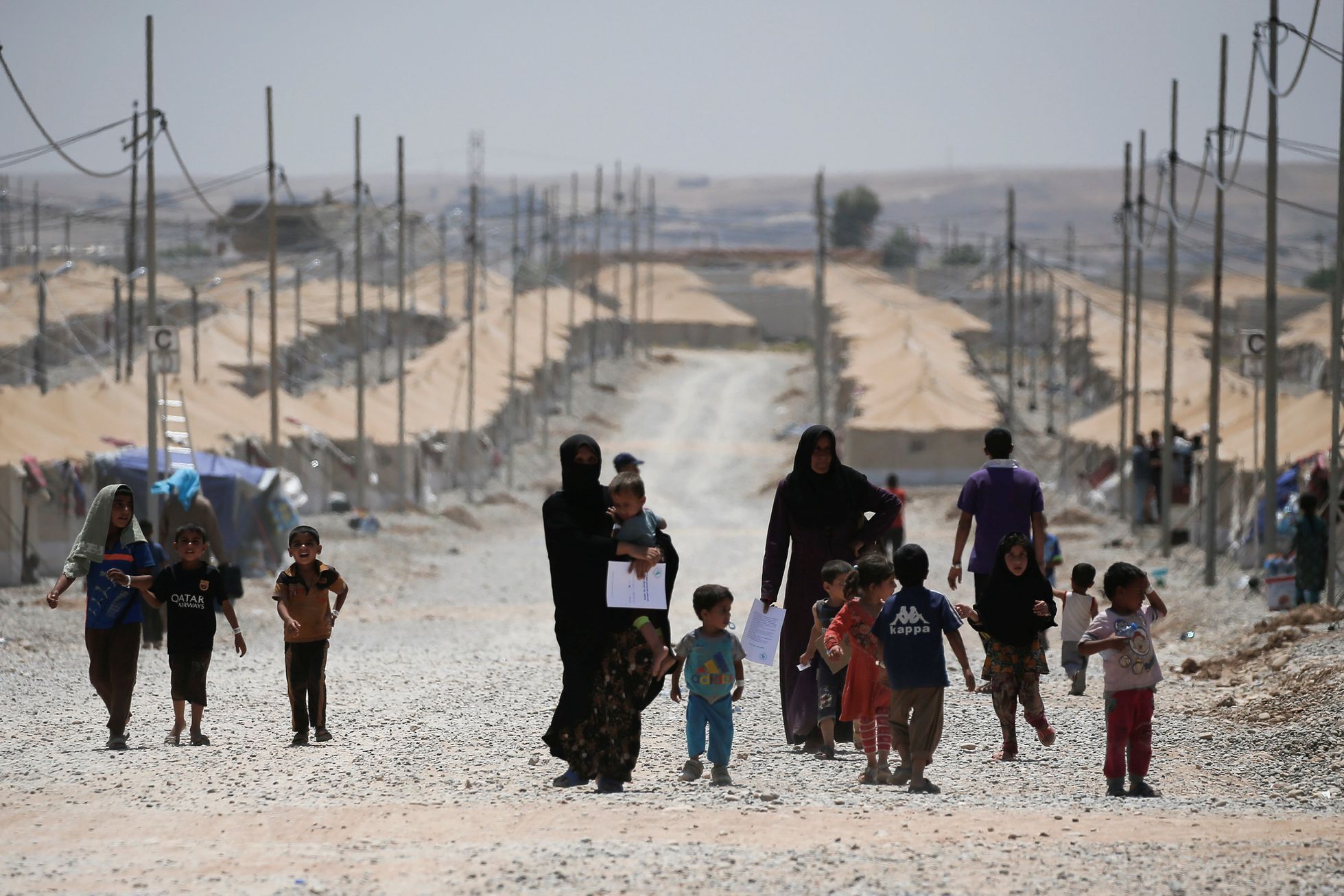Irák Islámský stát Mosul uprchlíci