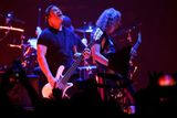 Baskytarista Robert Trujillo a kytarista Kirk Hammett.