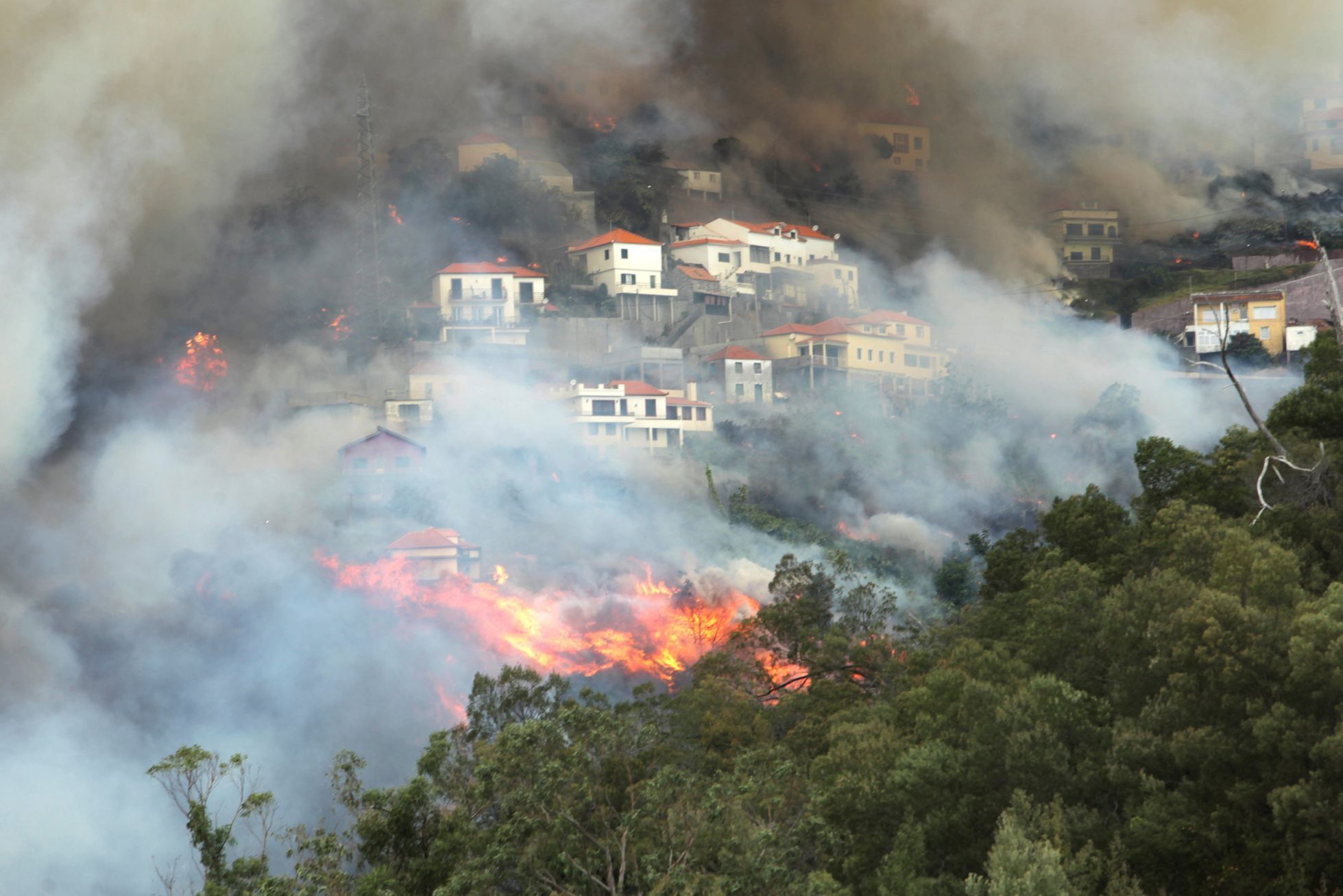 Požár na Madeiře
