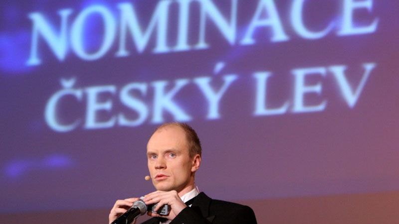 Jan Budař moderoval nominační večer Českých lvů v kině Lucerna