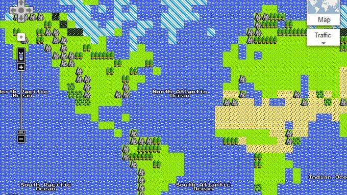 Na apríla představil Google verzi svých map pro konzole Nintendo.